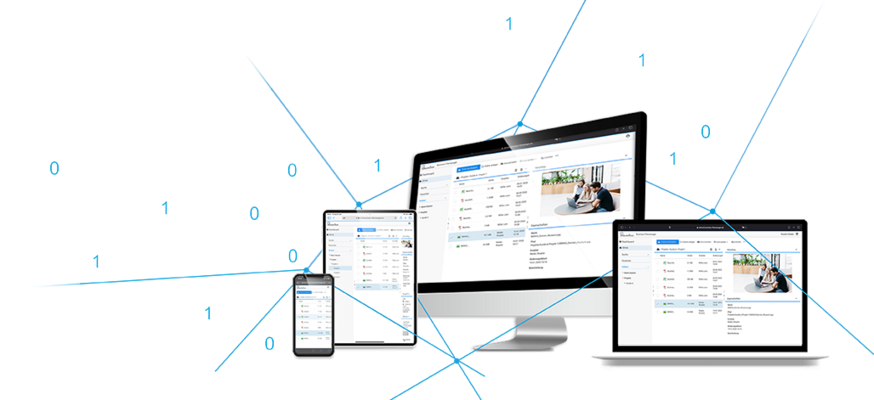 Die Anwendung Business Filemanager auf verschiedenen Endgeräten