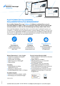 BFM Collaborate Produktdatenblatt Preview