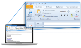 doubleSlash Business Filemanager Outlook Addin