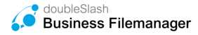 business filemanager Logo mit Schriftzug