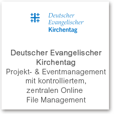 Kirchentag: Online File Management