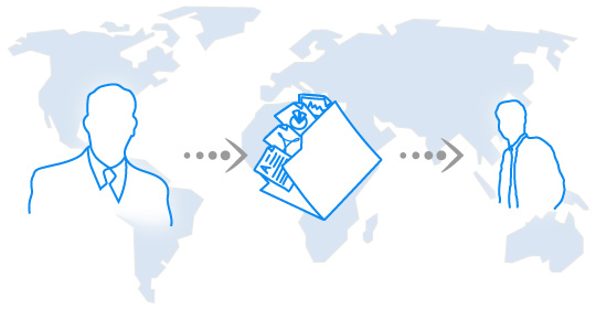 doubleSlash Business Filemanager Transfer, Dateiaustausch