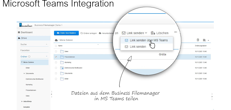 Vertrauliche Dateien sicher mit MS Teams teilen