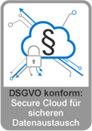 DSGVO konform - secure Cloud für sicheren Datenaustausch