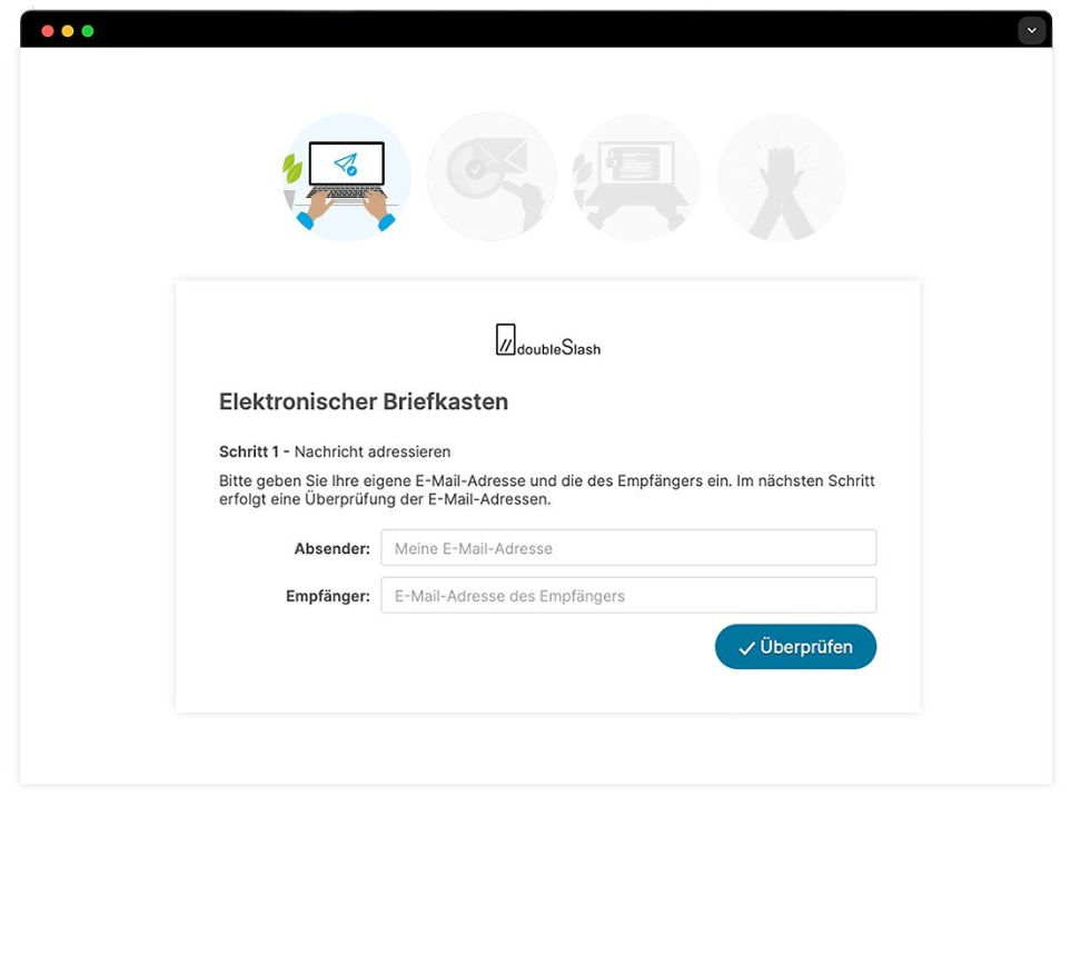 Mittels Upload-Link zusammenarbeiten