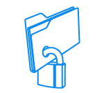 Icon für Verschlüsselung von Daten in der Filesharing Plattform Business Filemanager
