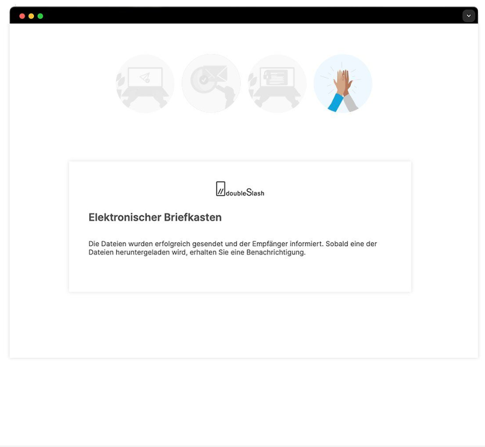 Beidseitige Benachrichtigungen für Sie und Ihre Kunden und Partner