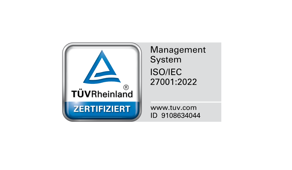 Zertifikat TÜV 2026